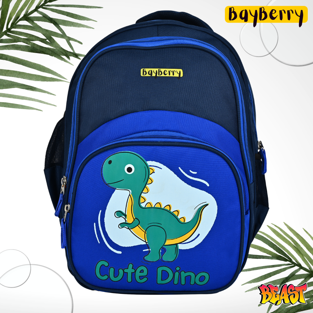 Bayberry Cute Dino School Bag For Kids -Dinosaur