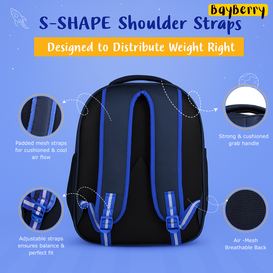 Space Rider School Bags For Kids.