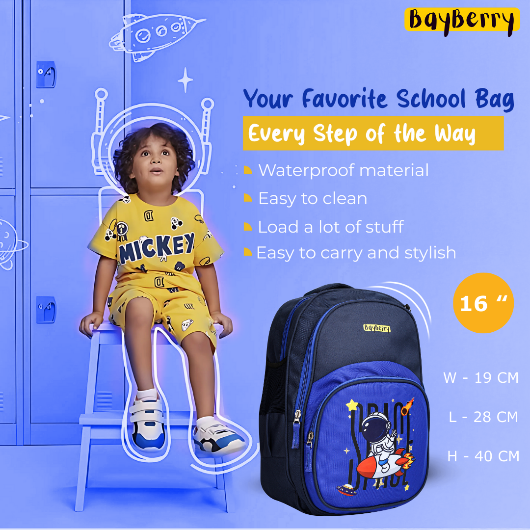 Space Rider School Bags For Kids.