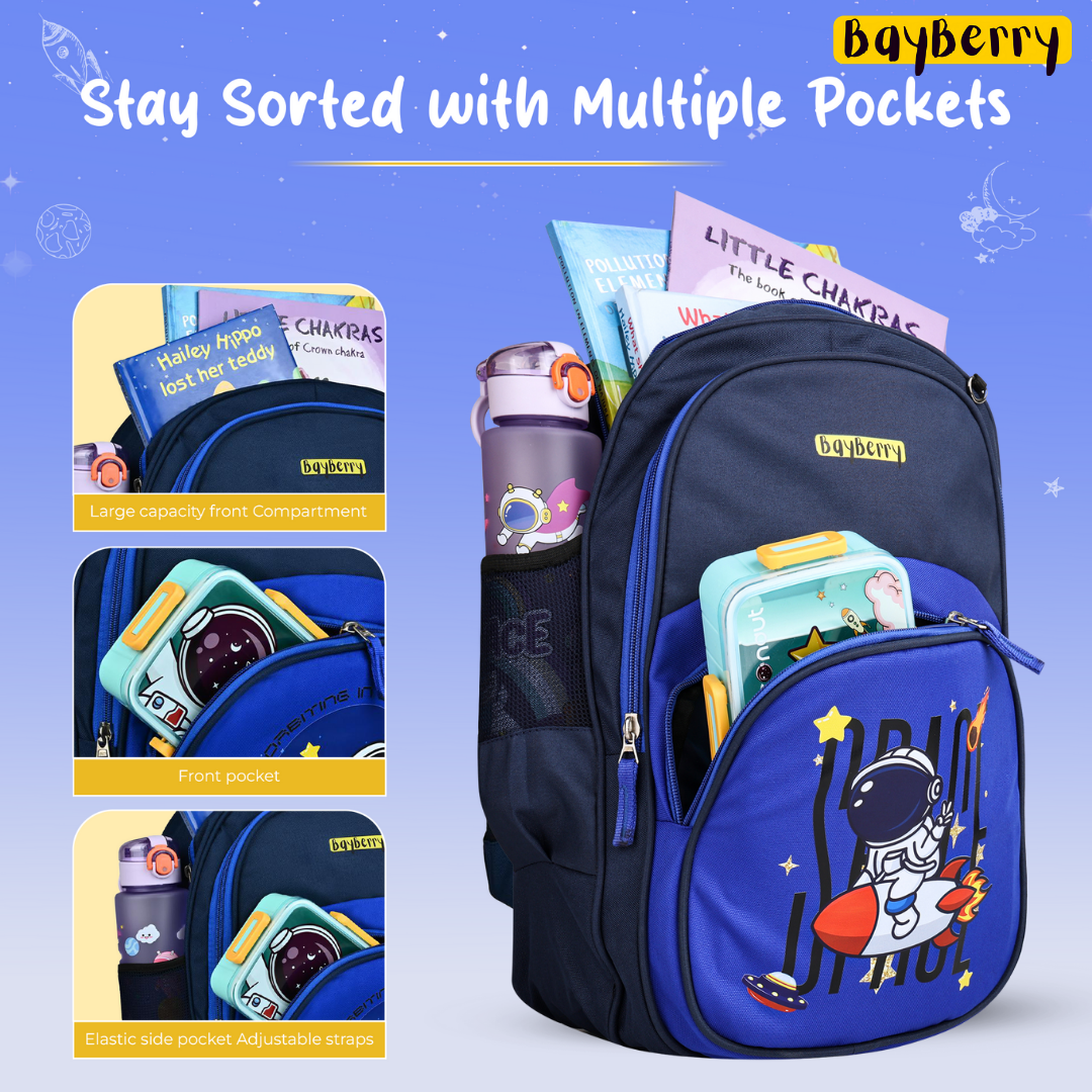 Space Rider School Bags For Kids.