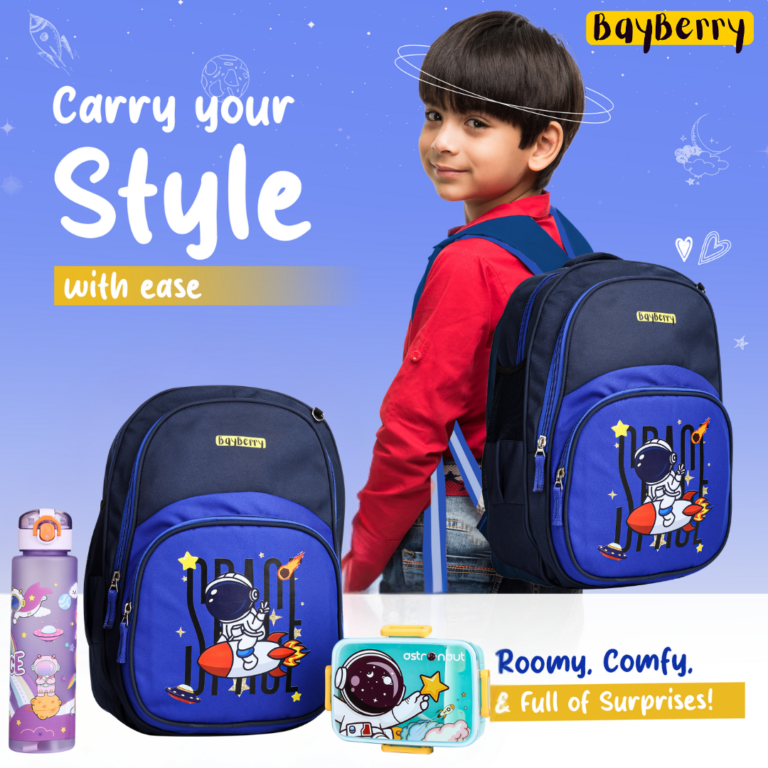 Space Rider School Bags For Kids.