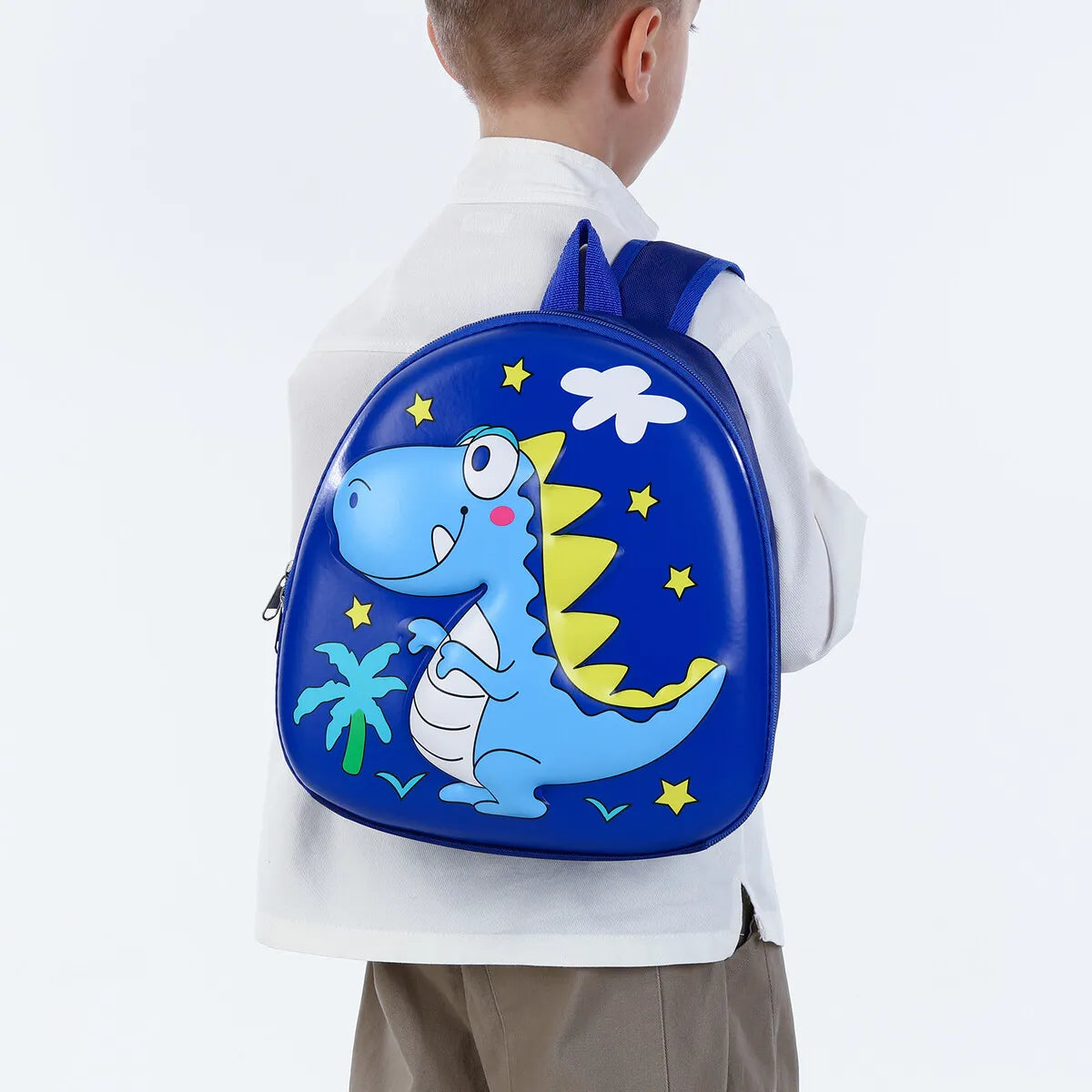 3D Dino Toddler Bag with Safety Leash