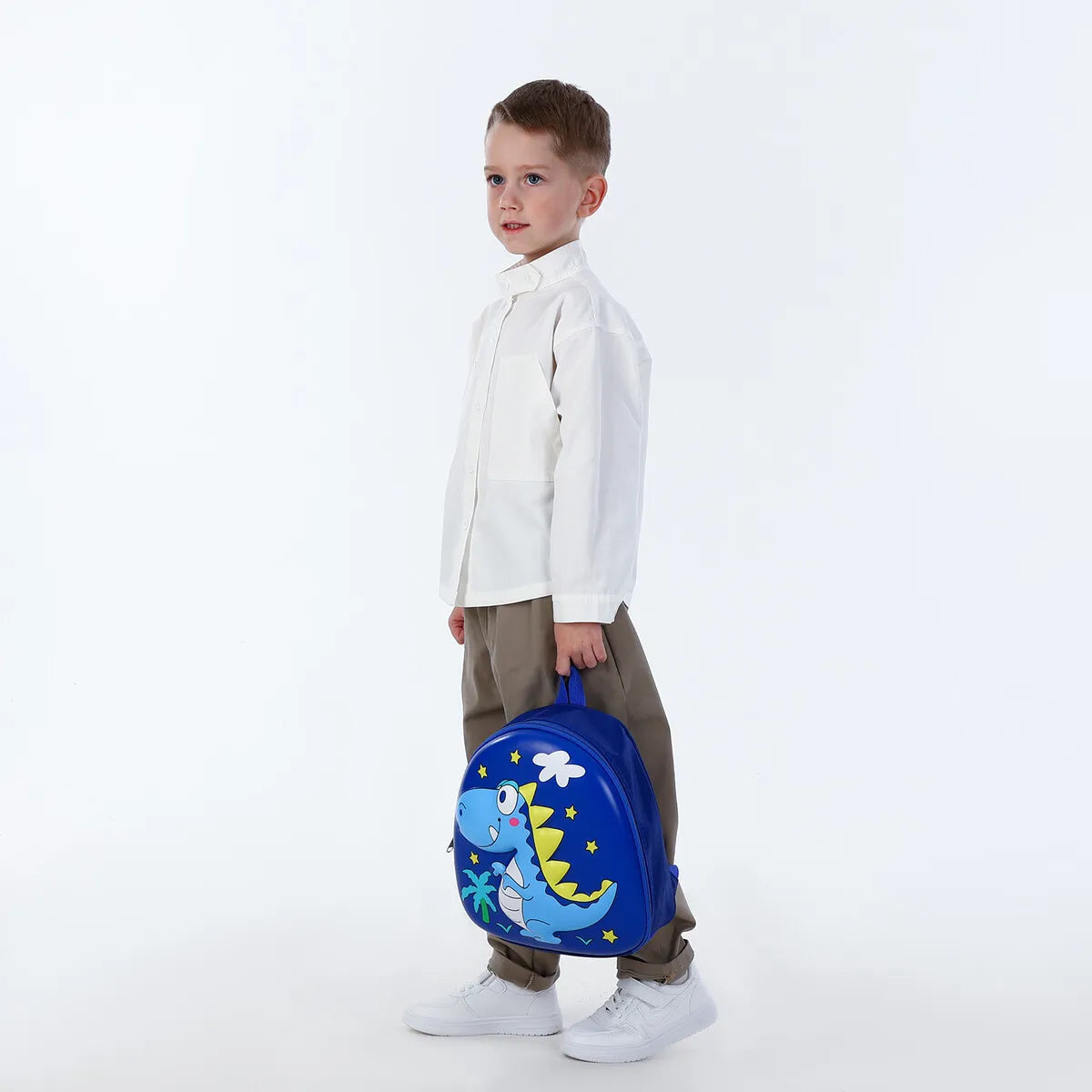 3D Dino Toddler Bag with Safety Leash