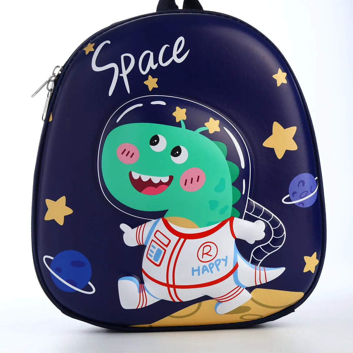 3D Space Dino Toddler Bag with Safety Leash